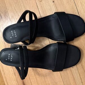 NWT A New Day Black Women's Sandals